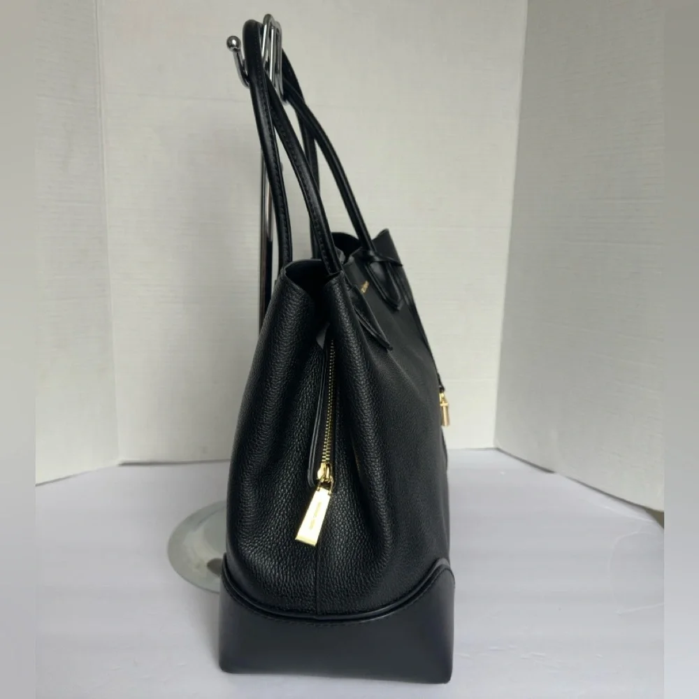 Michael Kors Mercer Gallery Medium Leather Satchel - Picture 7 of 13